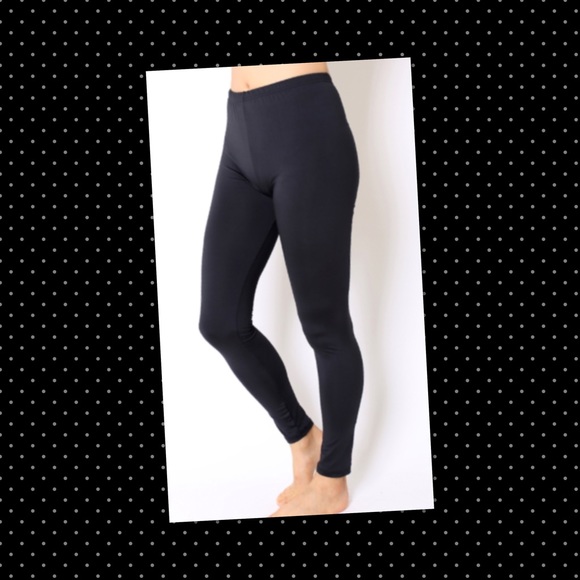 MUSA by ITZON Perfect Black OS Leggings! - Picture 1 of 5