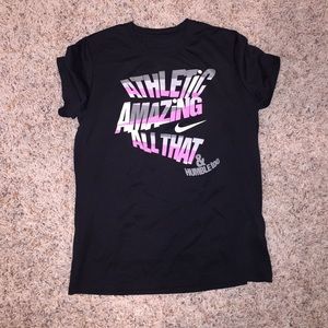 Black dri-fit tshirt