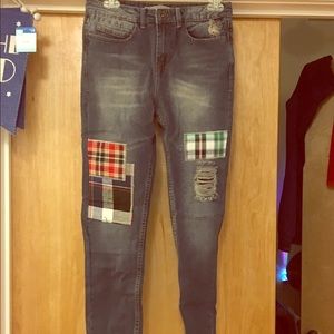 Brand New Patchwork jeans
