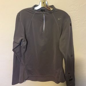 Nike running half zip