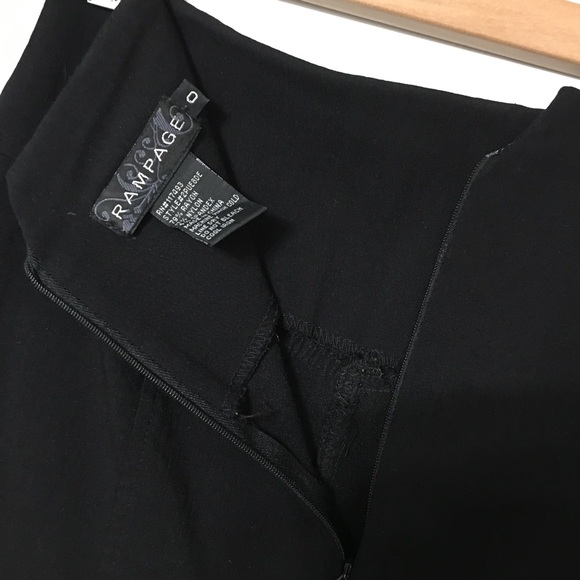 Rampage Sz 0 black pencil skirt. Great for work - Picture 3 of 3