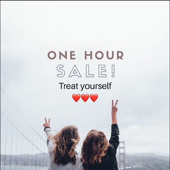 Prices slashed for one hour! ⏰