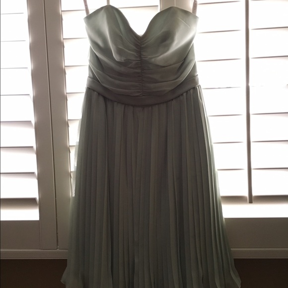 Mint Green Strapless Dress