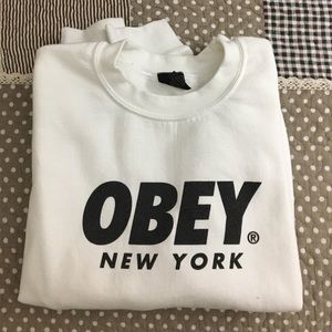 Obey crew neck