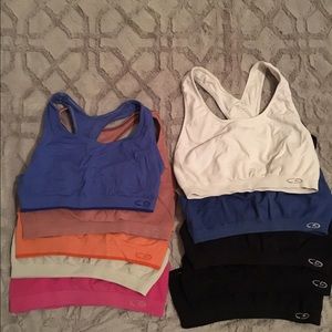 Champion razorback Sports Bras- size medium lot 10