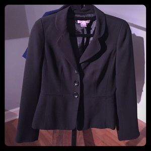Ann Taylor Petites Women's Black Blazer Size 0P
