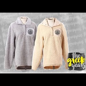 Tri Delta Sherpa Jacket