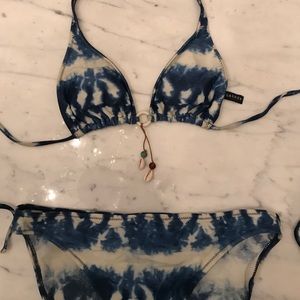 Ralph Lauren Blue shibori Bikini 💎