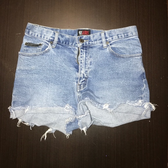 VINTAGE New York and Company cutoff jean shorts