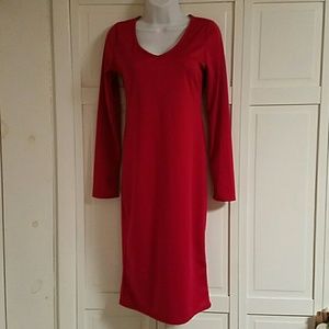 ALLOY Midi Red Dress