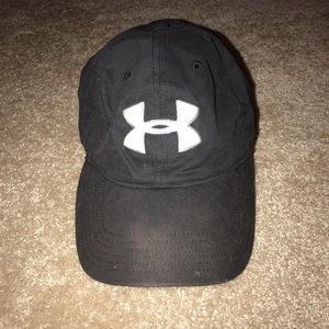 Black Under Armour baseball cap