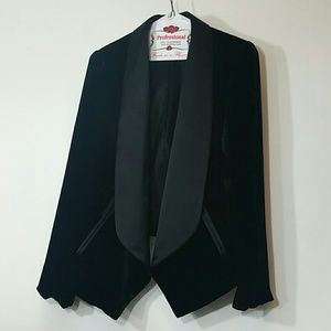 Michael Kors Velvet Tuxedo Blazer Jacket