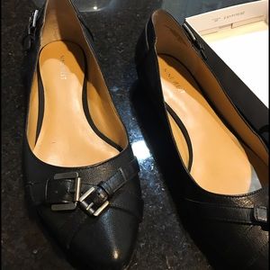 Nine West Black Flats