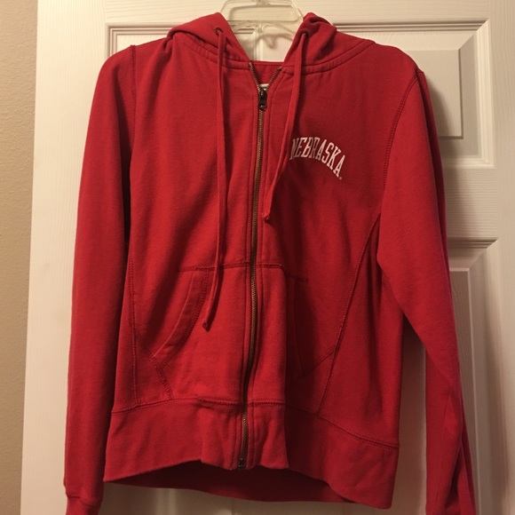 Nebraska Husker zip up sweatshirt