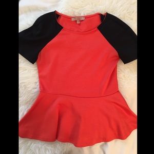 Casual Couture Peplum Top