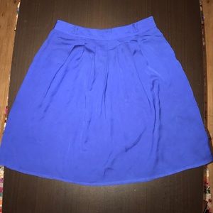 Francesca's Royal blue skirt