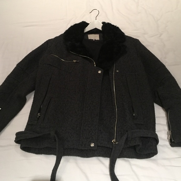 IRO shearling jacket - Picture 1 of 4