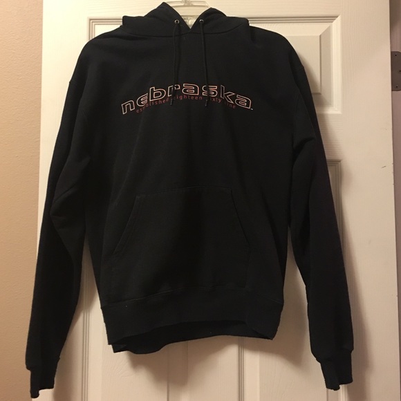 Nebraska Cornhuskers black hoodie