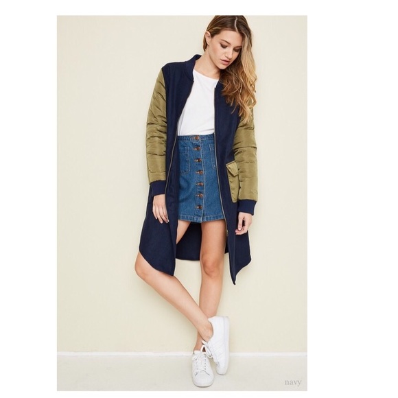 Hayden Jackets & Blazers - 💥💥HOST PIC💥💥Two Toned Bomber Jacket
