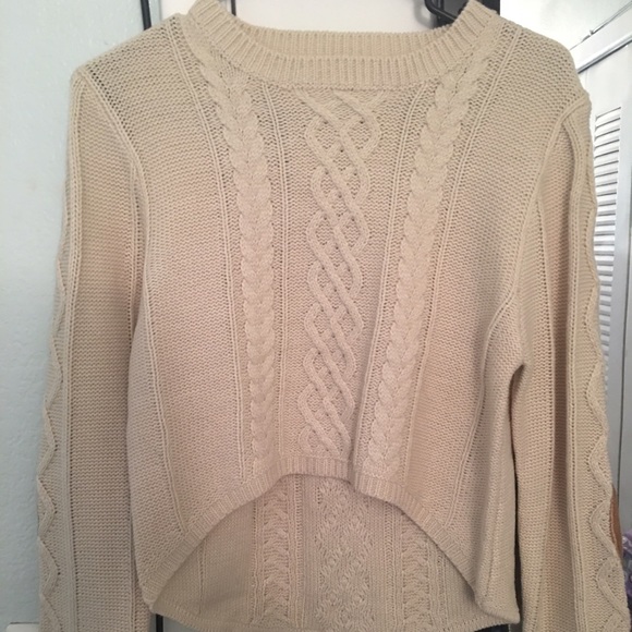 Cropped sweater