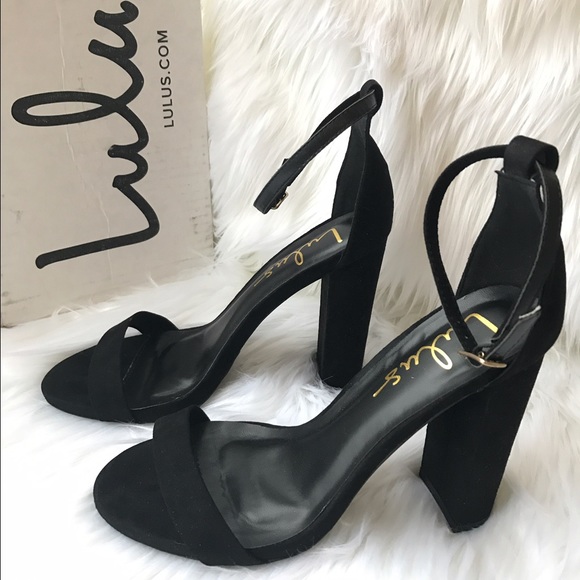 lulus black shoes