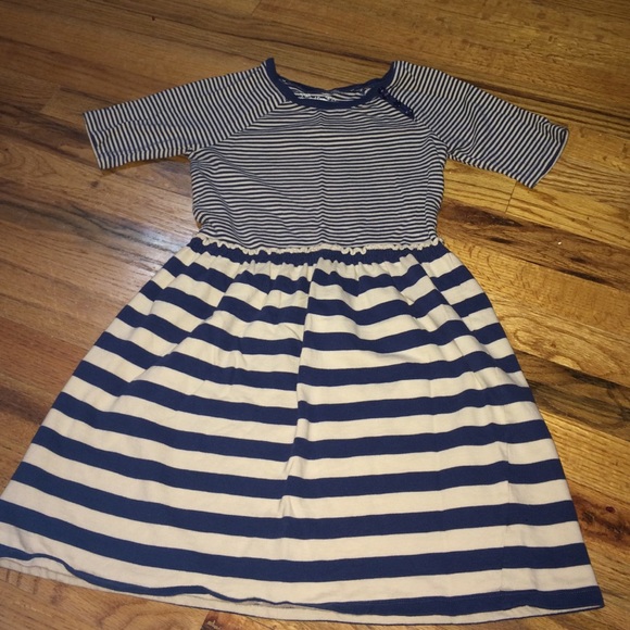 Red Camel girls striped dress