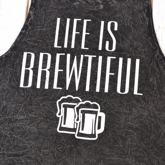 Life Is Brewtiful Tank 🍻 - Picture 2 of 2