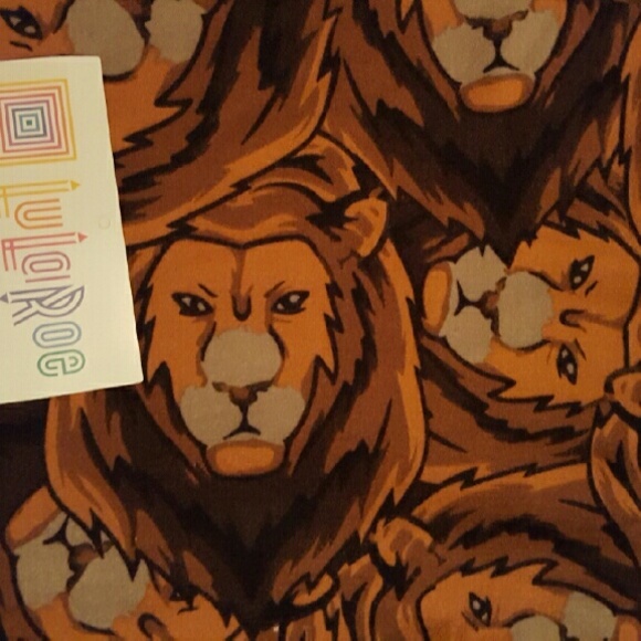 BNWT OS Lion Lularoe Leggings - Picture 2 of 3