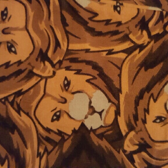 BNWT OS Lion Lularoe Leggings - Picture 3 of 3