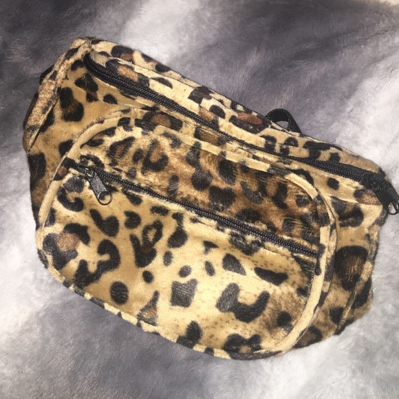Cheetah print fanny pack