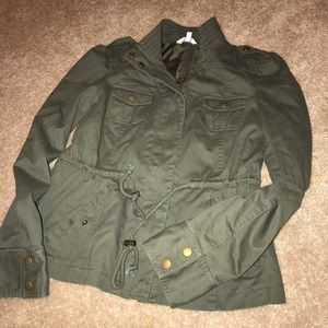 Army green fashion jacket