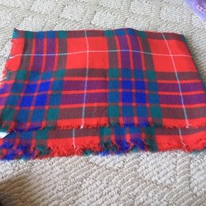 Old Navy Red Blanket Scarf