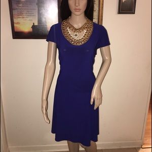 Navy blue dress