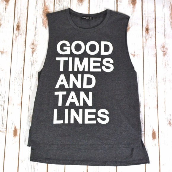 Tops - Good Times And Tanlines Tank ☀️