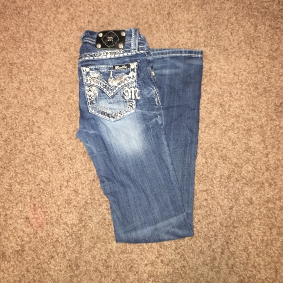 Girls Miss Me Boot cut Jeans