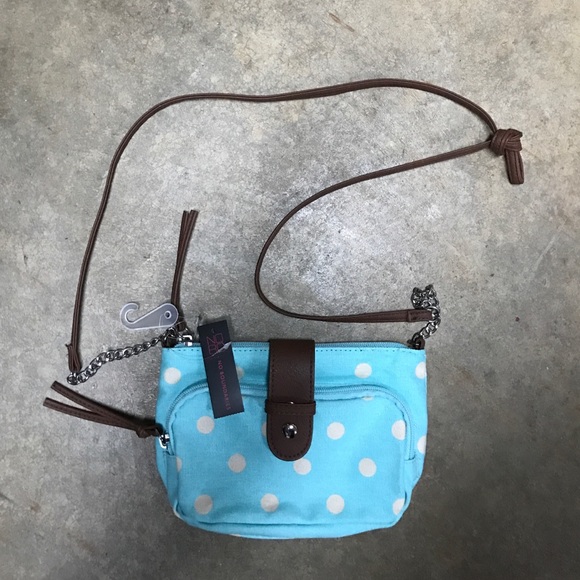 Cross Body Purse - Aqua