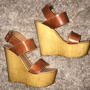 Steve Madden Wooden Wedge