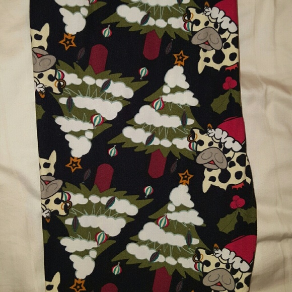 Christmas Lularoe Leggings Tc Best Sale 