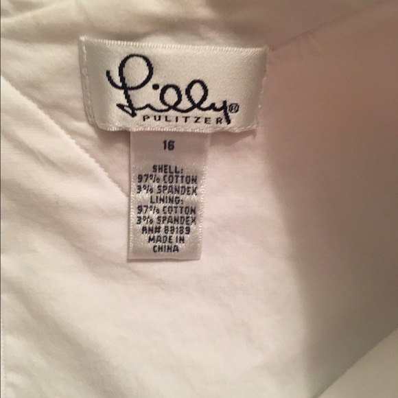 Lilly White label sleeveless tunic