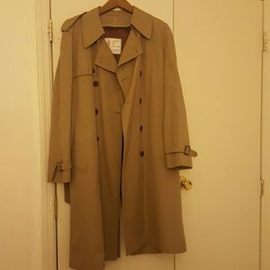 London Fog Men trench jacket