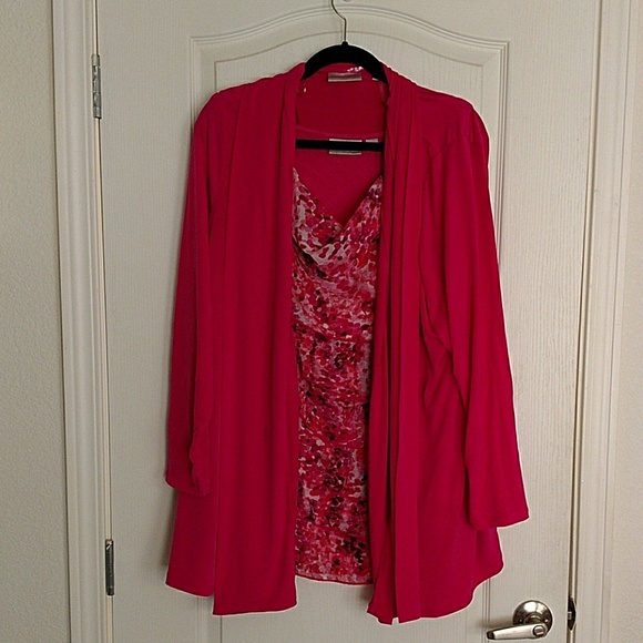2 piece blouse and jacket