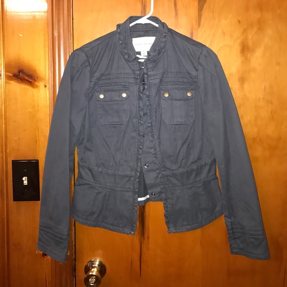 Grey blue Banana Republic Moto jacket - Picture 1 of 2
