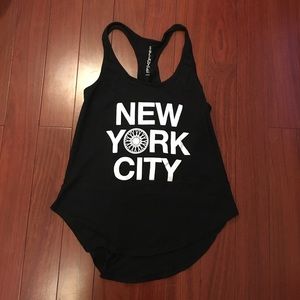 Soulcycle "New York" cotton tank