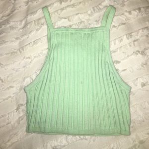 Urban Outfitters BDG Mint Green Halter Crop top XS