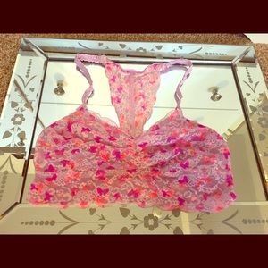 Pink Lace Bralette-Victoria's Secret