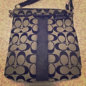 Coach cross body purse