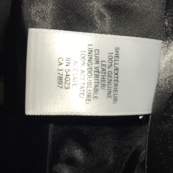 Real leather Banana Republic leather jacket - Picture 2 of 8