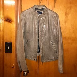 Real leather Banana Republic leather jacket
