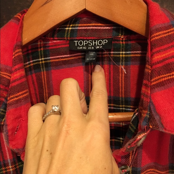 TopShop flannel - Picture 3 of 3