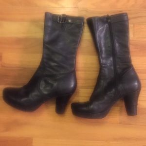 VIEL Women's Leather Boots, Sz. 36.5 or US 6.5